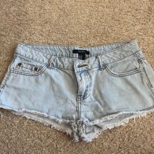 Jean shorts